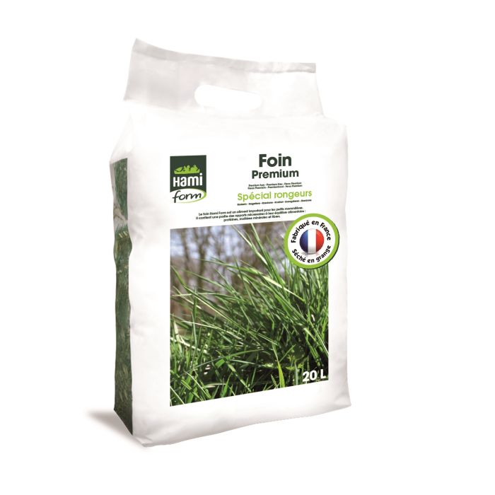 Foin premuin Spécial rongeur - Hami Form - 20 L