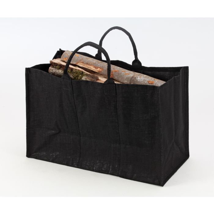 Sac à bûches - Naturéo - Noir