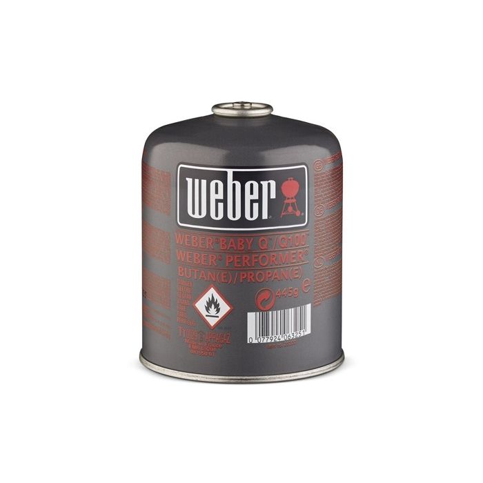 Cartouche de gaz - Weber - Petit format - 445 g 