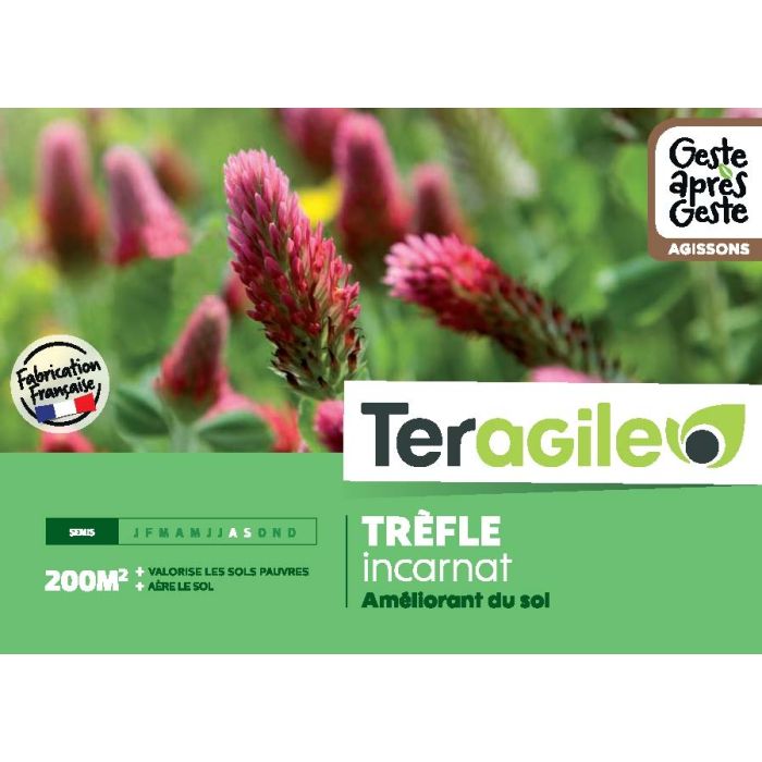 Trèfle incarnat 500gr - Teragile
