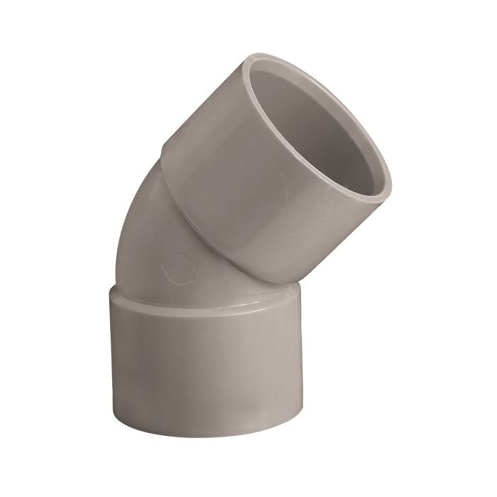 Coude simple femelle femelle - Girpi - 100 mm - 45°