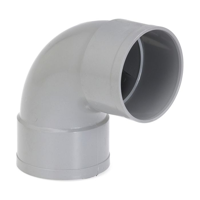 Coude simple femelle femelle - Girpi - 100 mm - 87°30