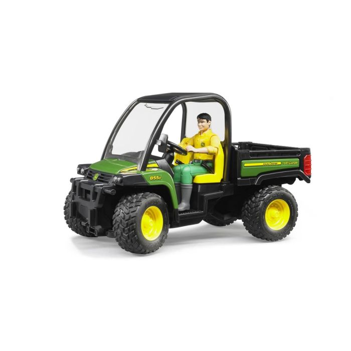 Véhicule tout terrain John Deere Xuv 855D + figurine - Bruder - 116