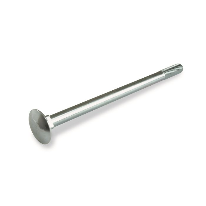 Vis métal TRCC M8 x 80 mm - En acier zingué - Filetage 24 mm - 1 kg soit 32 pièces