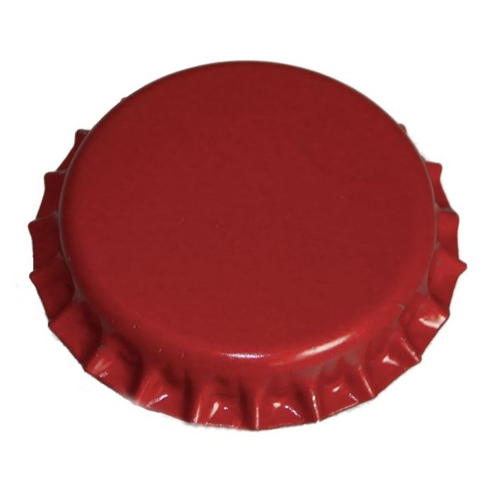 Capsule rouge avec opercule intérieur - Duhalle - Lot de 150