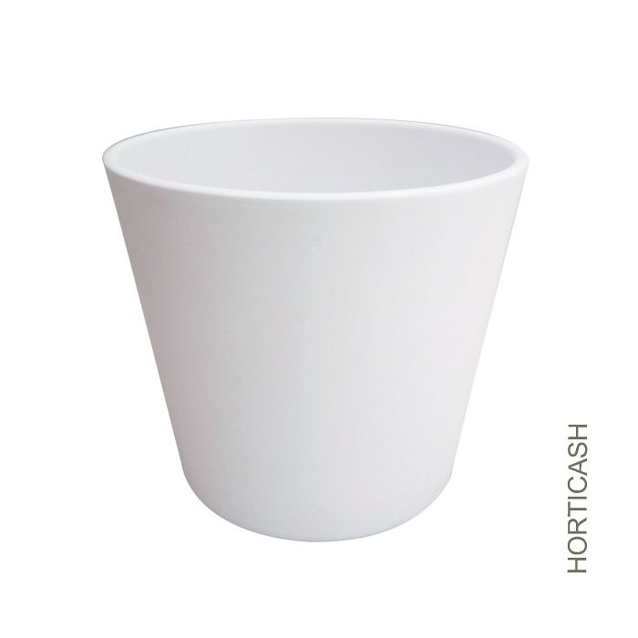 Cache pot Fresh - Horticash - blanc - Ø 18 cm