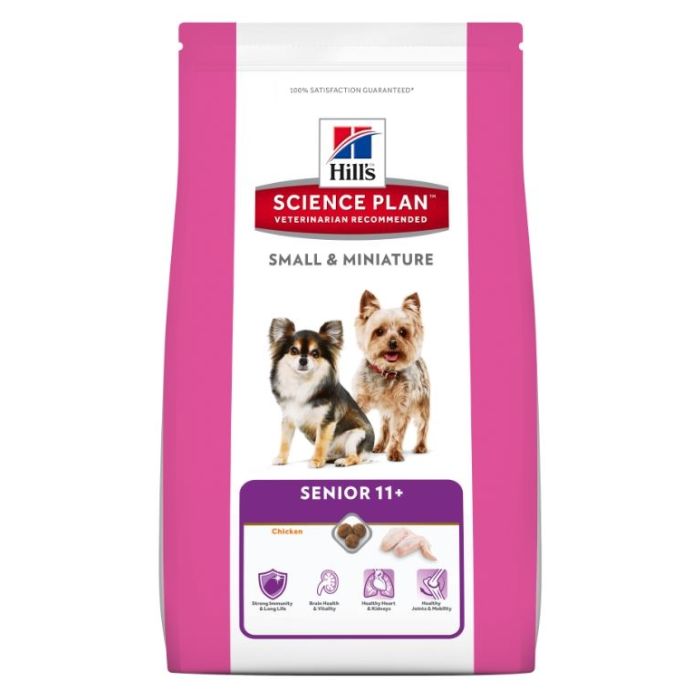Aliment chien Science Plan Canine Senior 11+ Small and Miniature au Poulet - Hill's - 1