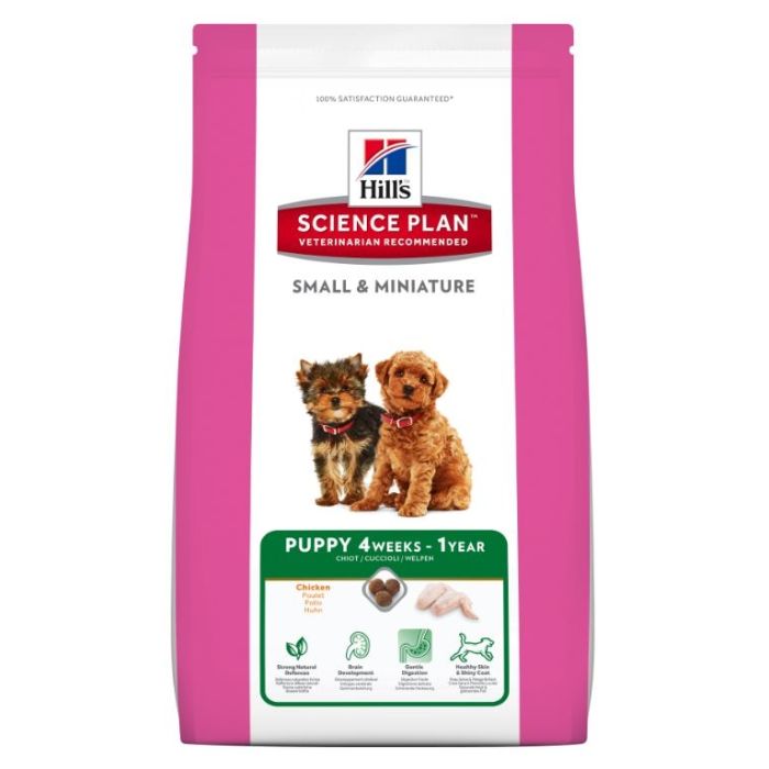 Aliment chien Science Plan Canine Puppy Small and Miniature au Poulet - Hill's - 1