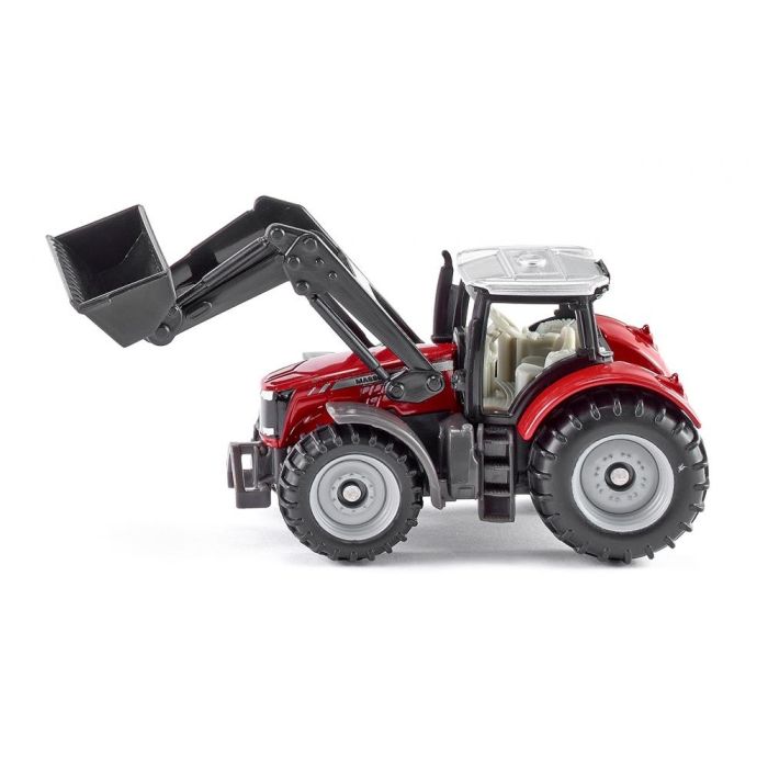 Tracteur Massey Ferguson avec chargeur frontal - Siku - 1/64