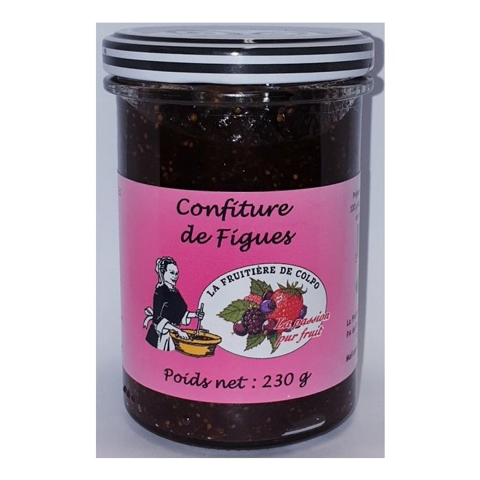 Confiture de figues - La Ferme Fruitière de Colpo - 230 gr