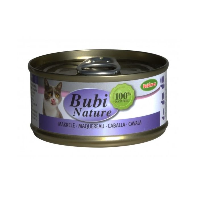 Bubi Nature au Maquereau pour Chats - Bubimex - 70 g