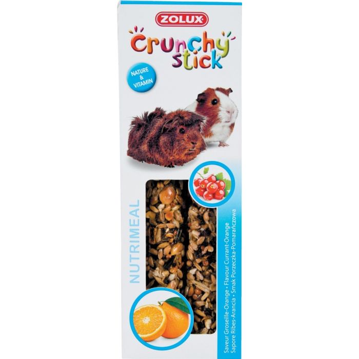 Crunchy Stick Groseille/Orange 115 g Zolux - Friandise pour cochon d'inde