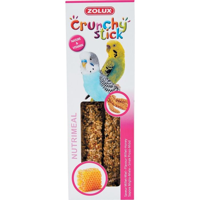 Crunchy Stick Millet/Miel 85 g Zolux - Friandise pour perruche