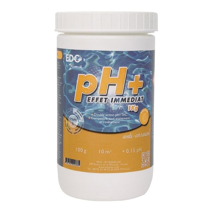PH+ effet immédiat - EDG by Aqualux - poudre - 1 kg
