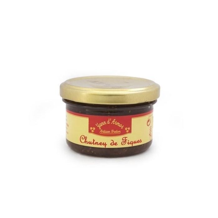Chutney de Figues Yann d'Armar - Crustarmor Bretagne - 100 g