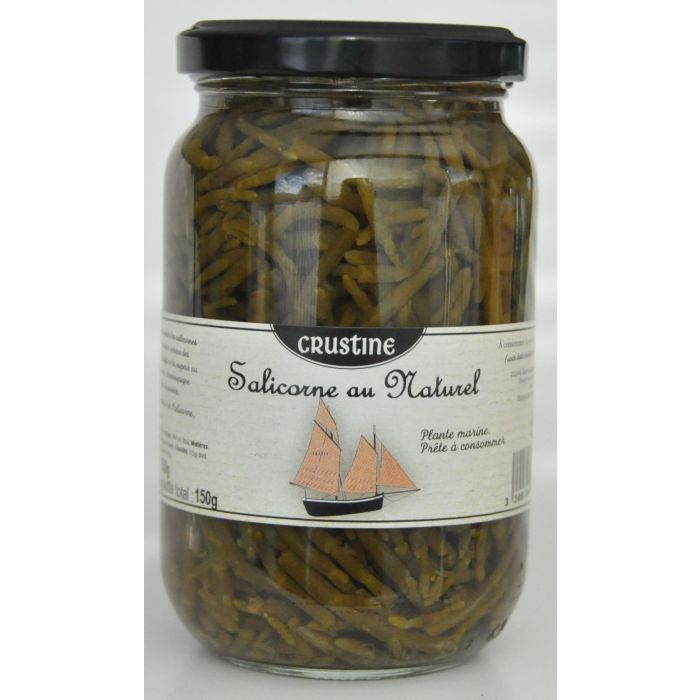 Salicorne au Naturel Crustine - Crustarmor Bretagne - 350 g