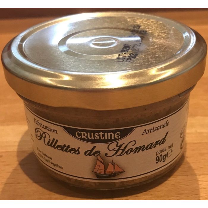 Rillettes de Homard Crustine - Crustarmor Bretagne - 90 g