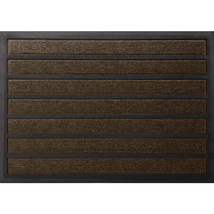 Tapis combi'absorbant - Marron - 40 x 60 cm