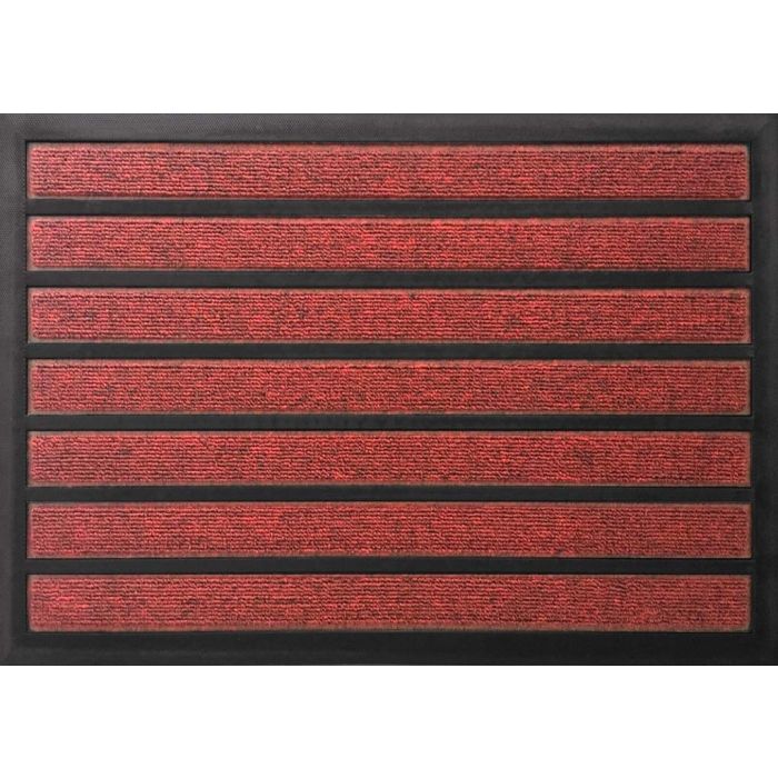 Tapis combi'absorbant - Rouge - 40 x 60 cm