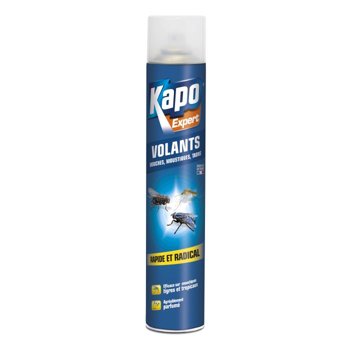 Aérosol contre tous les insectes volants - Kapo - 400 ml