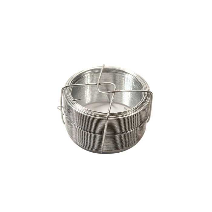 Bobinot de fil d'attache en acier galvanisé pour grillage FILIAC - Ø 1.10 mm L 50 m
