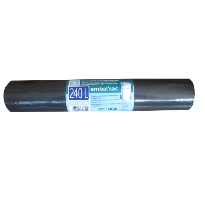Sacs poubelle pour container - Embal'Sac - 240 L