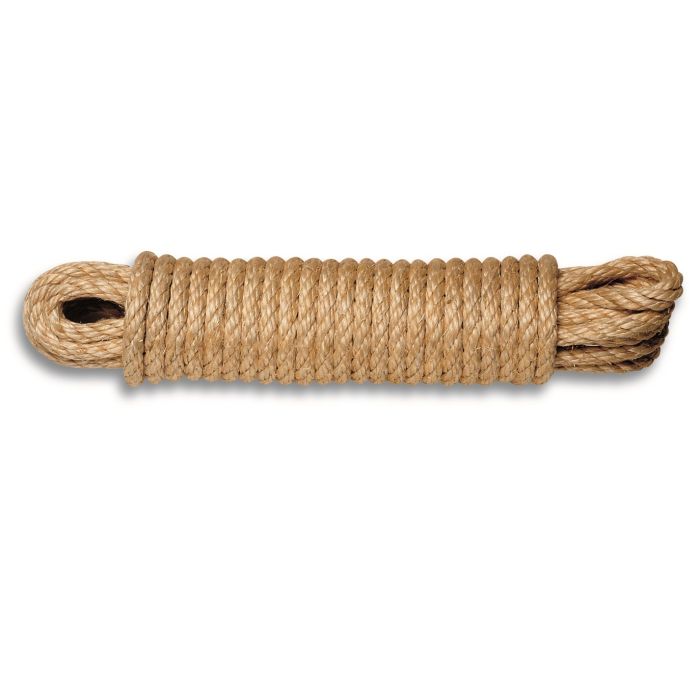 Corde sisal torsadée - Ø 8 mm - Longueur 10 m