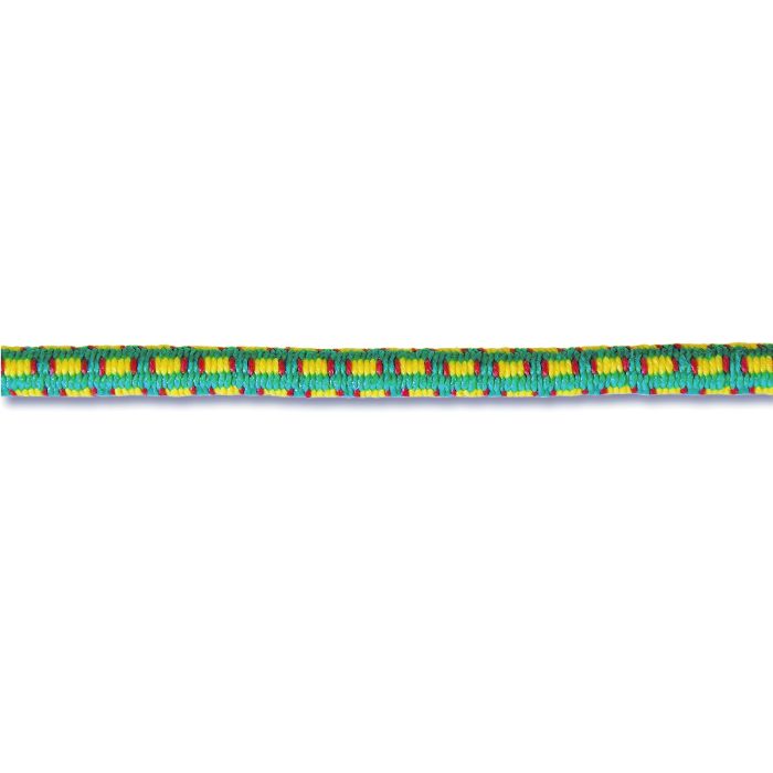  Sandow couleur - Gaine tressée - Ø 6 mm - Vente au mètre linéaire