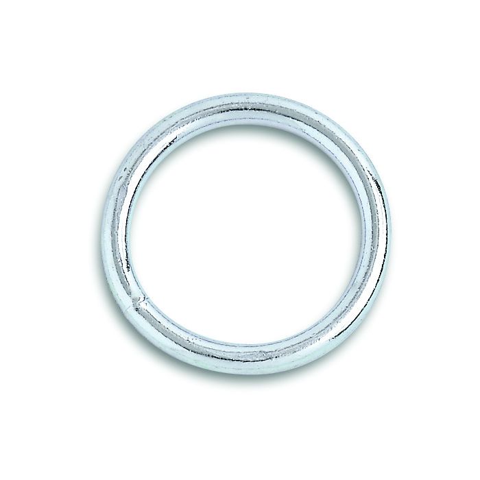 Anneau soudé - Acier zingué - Ø intérieur 40 mm - Lot de 2