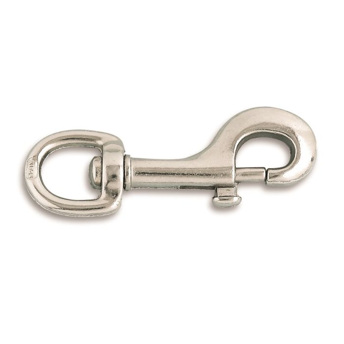 Mousqueton pompe à touret - Longueur 110 mm 