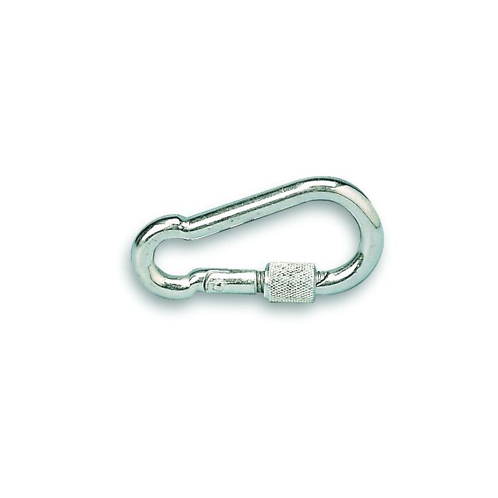 Mousqueton "pompier" à vis - Longueur 100 mm