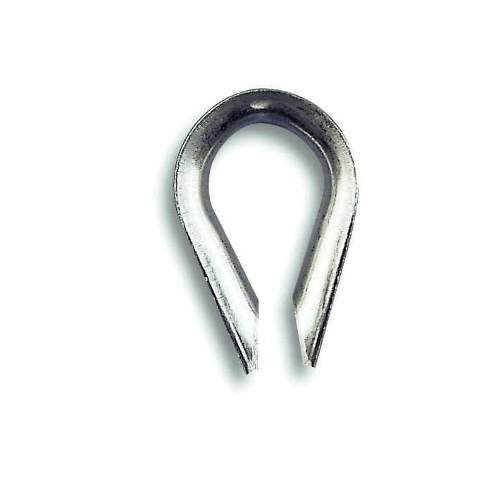 Cosse-coeur - Inox - Pour câble Ø 4 mm