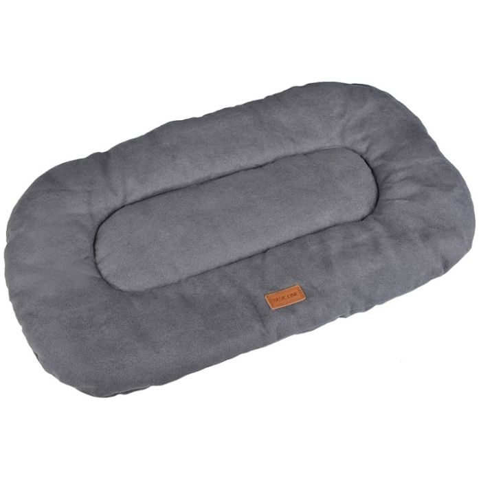 Coussin Suédine pour chien - Wouapy - gris - 45 cm