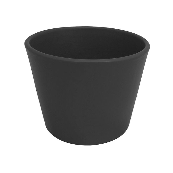 Cache pot d'intérieur - Horticash - anthracite - Ø 10.5 cm 