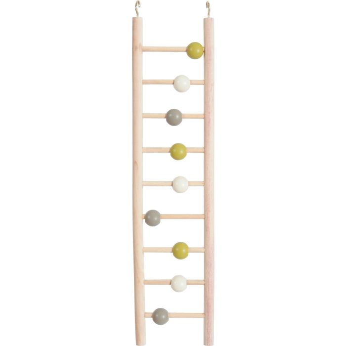 Echelle bois 9 barreaux pour oiseaux - Zolux