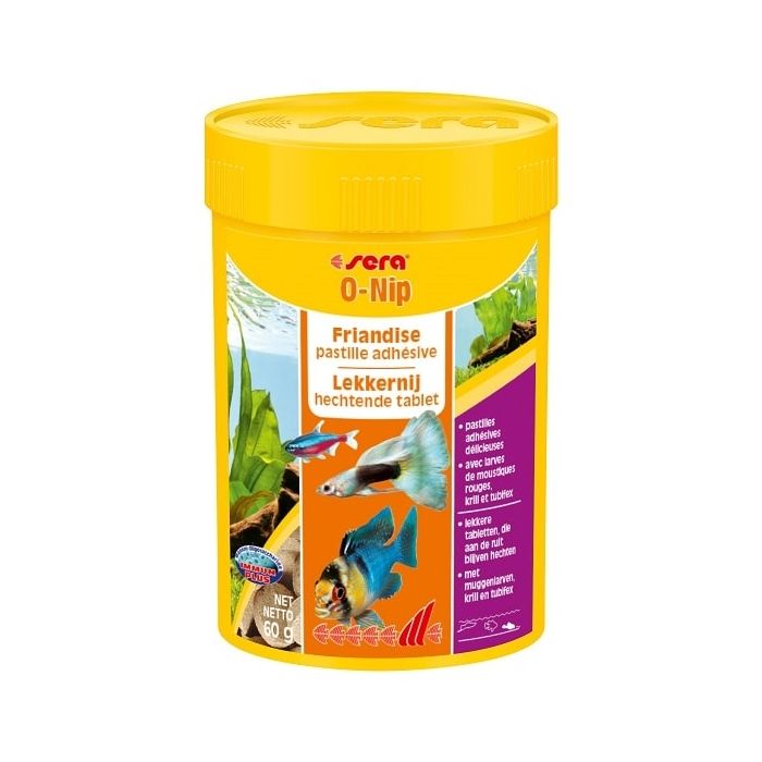 Friandise en pastille adhésive O-Nip - Sera - 60 gr