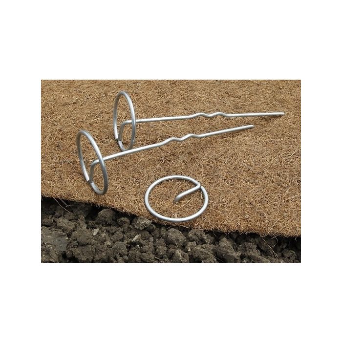 Clou de fixation ergonomique Terrapic x10 - Nortene - 20 cm