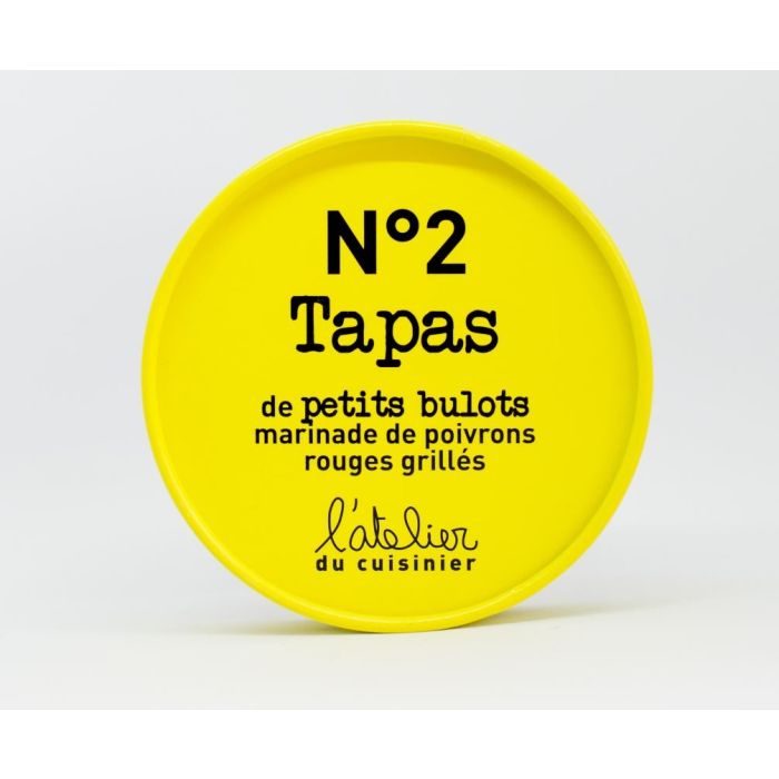 Tapas petit bulots & marinade de poivrons rouges grillés - L'atelier du cuisinier - 100 g