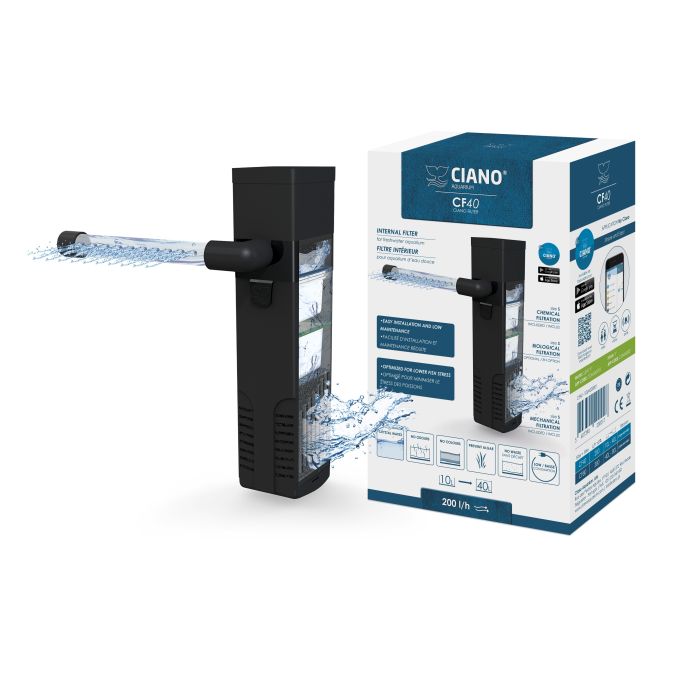 Filtre intérieur CF40 - Ciano - 200 l/h