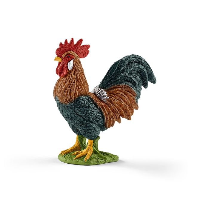 Figurine Coq - Schleich - 2.8 x 6.2 x 6.6 cm