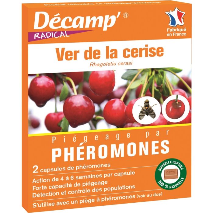 2 phéromones contre le ver de cerise Décamp' Radical - CREA