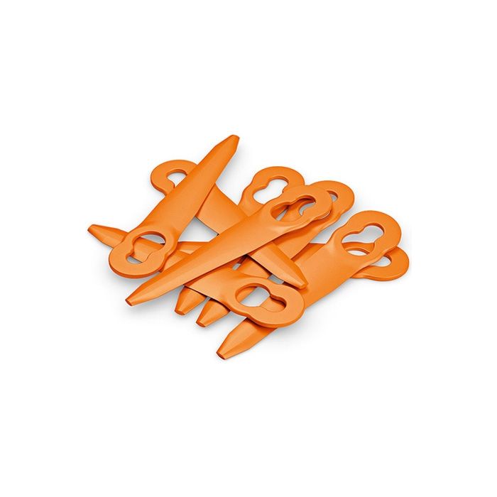 Jeu de 8 couteaux PolyCut 2-2 - STIHL - Orange