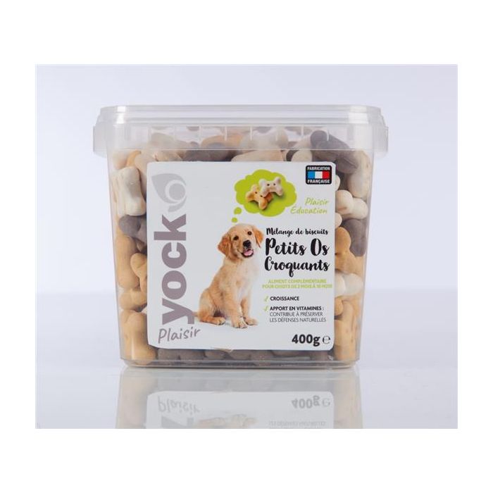 Mélange de biscuits - Yock - Petits os croquants - 400 g