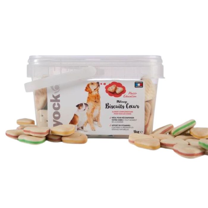 Mélange de biscuits coeur - Yock - 1 kg