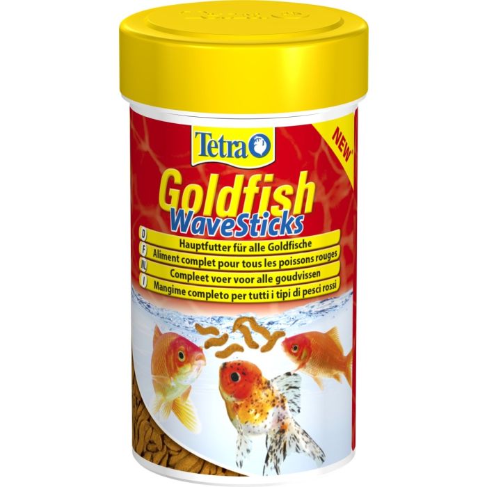 Tetra GoldFish WaveSticks 250 ml - Aliment complet pour poissons rouges