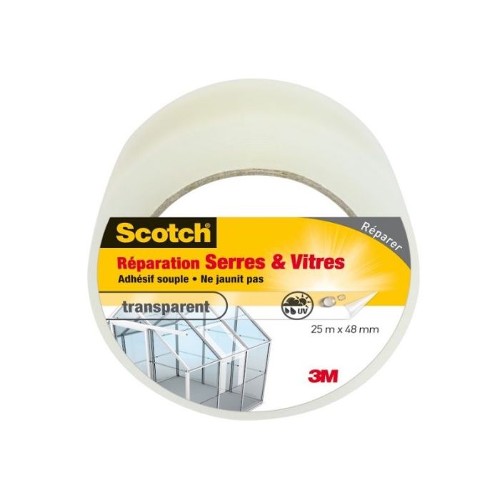 Réparation Serres et Vitres - 3M - 25 m x 48 mm