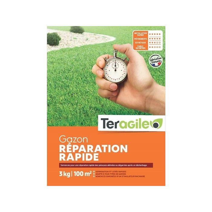 Gazon réparation rapide 3kg - Teragile