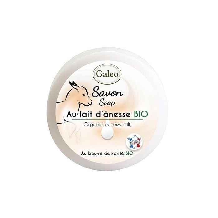 Savon Lait d'ânesse bio - GALEO CONCEPT - 100 g