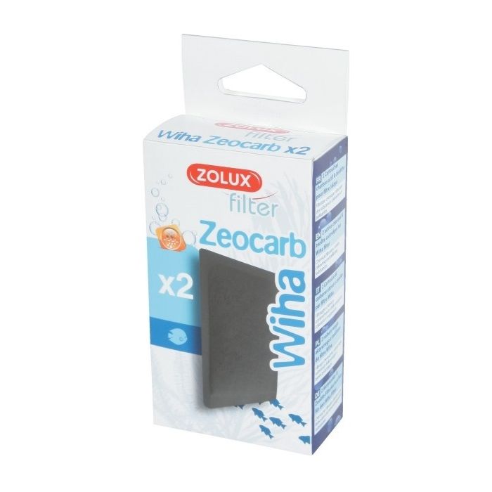 Cartouche de filtration ZeoCarb Wiha - Zolux - x 2