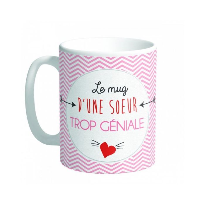 Mug d'une sœur trop géniale - céramique